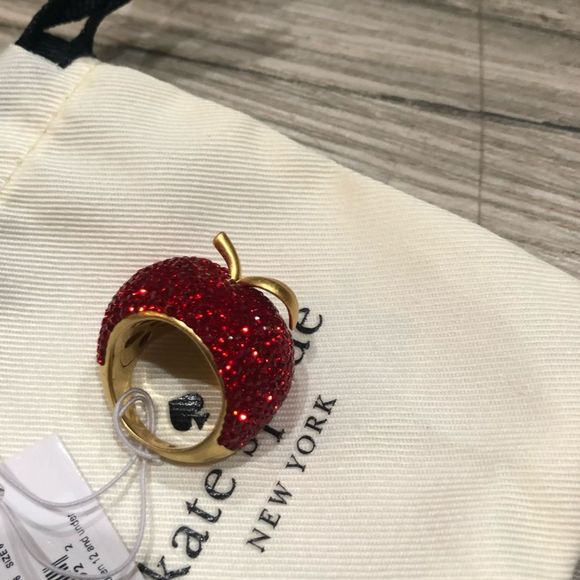 kate spade Jewelry - Kate Spade Apple Ring
